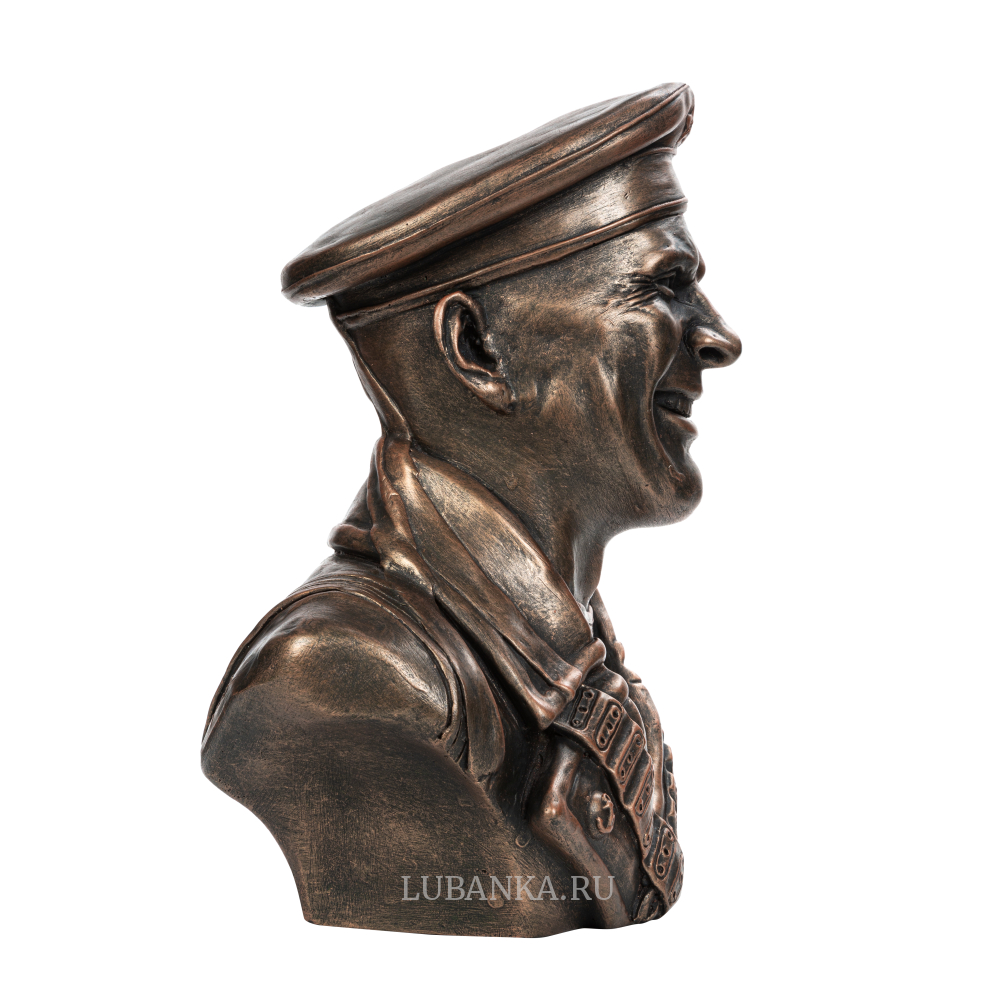 Статуэтка для интерьера «Бюст советского моряка»